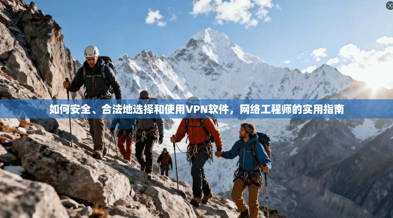 如何安全、合法地选择和使用VPN软件，网络工程师的实用指南