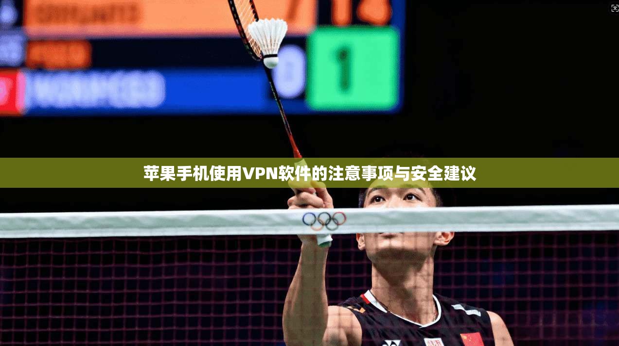 苹果手机使用VPN软件的注意事项与安全建议