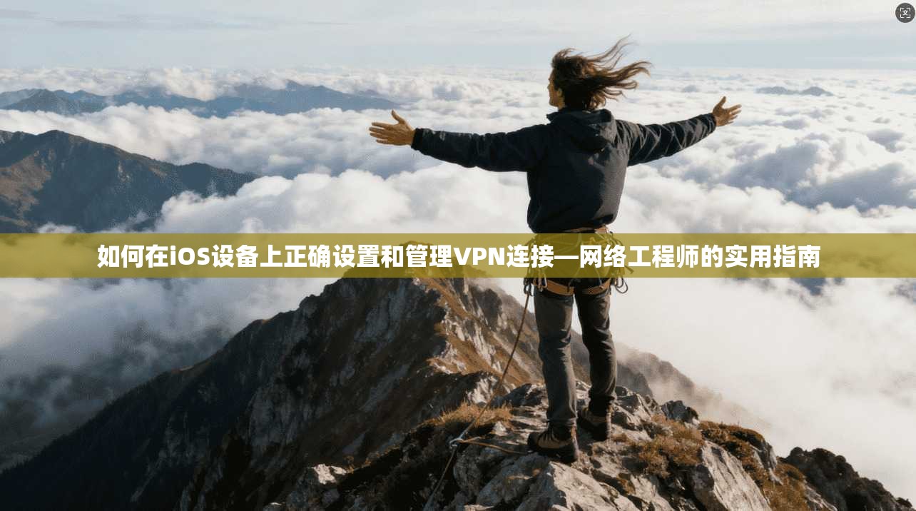 如何在iOS设备上正确设置和管理VPN连接—网络工程师的实用指南