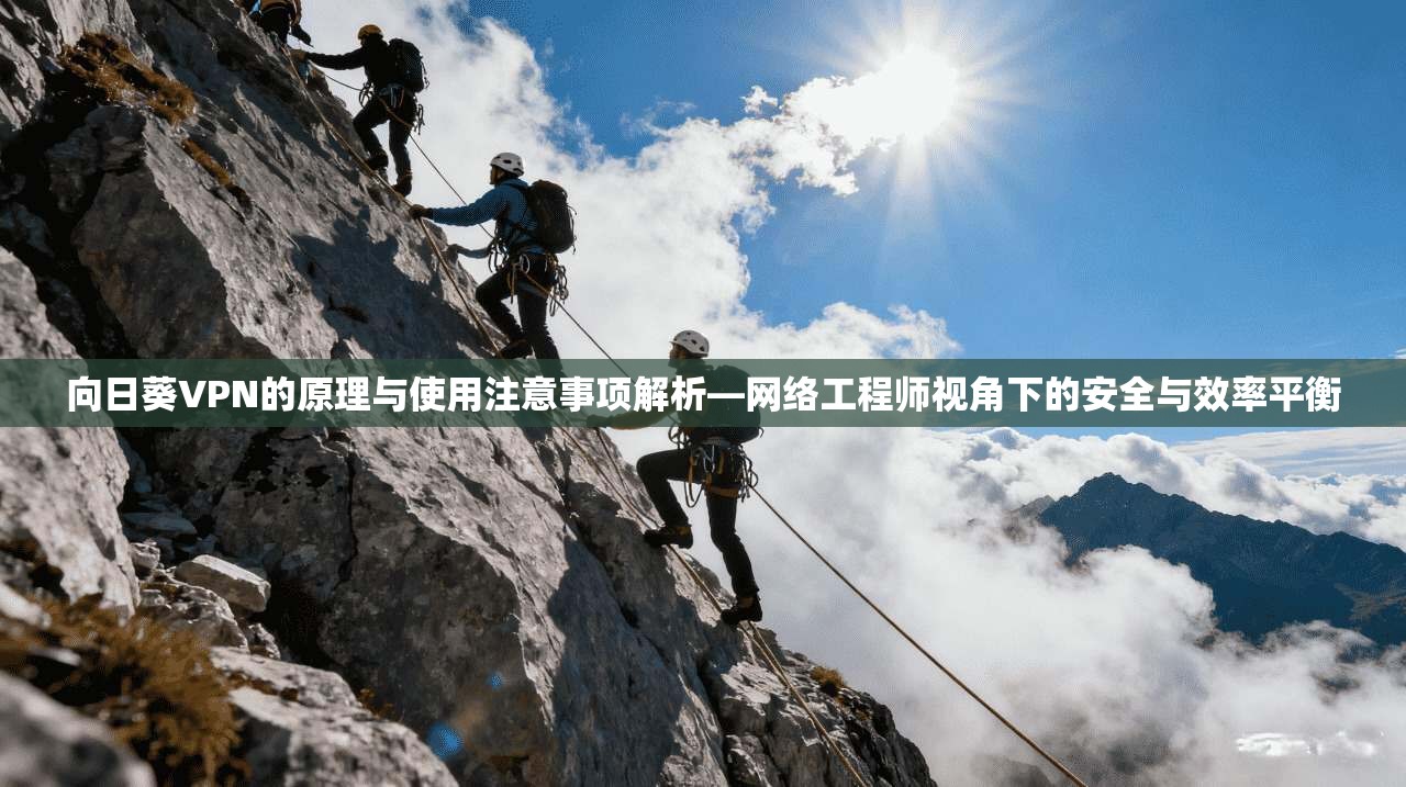 向日葵VPN的原理与使用注意事项解析—网络工程师视角下的安全与效率平衡