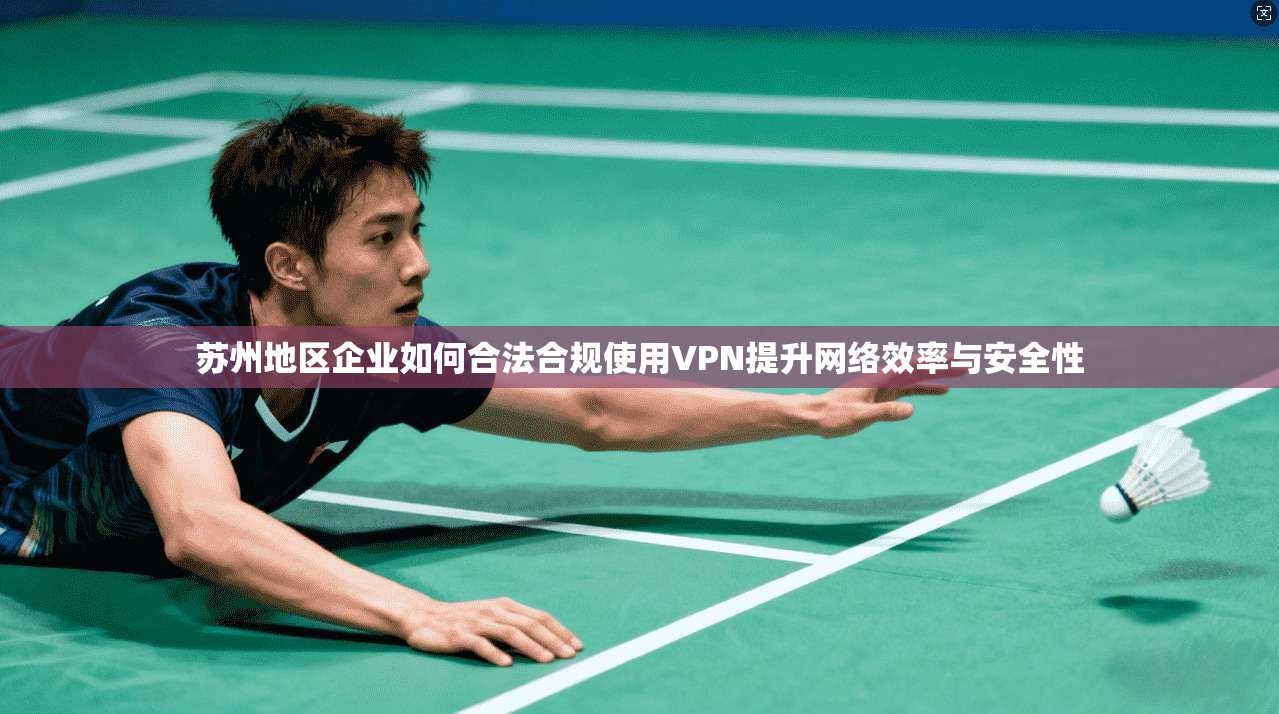 苏州地区企业如何合法合规使用VPN提升网络效率与安全性