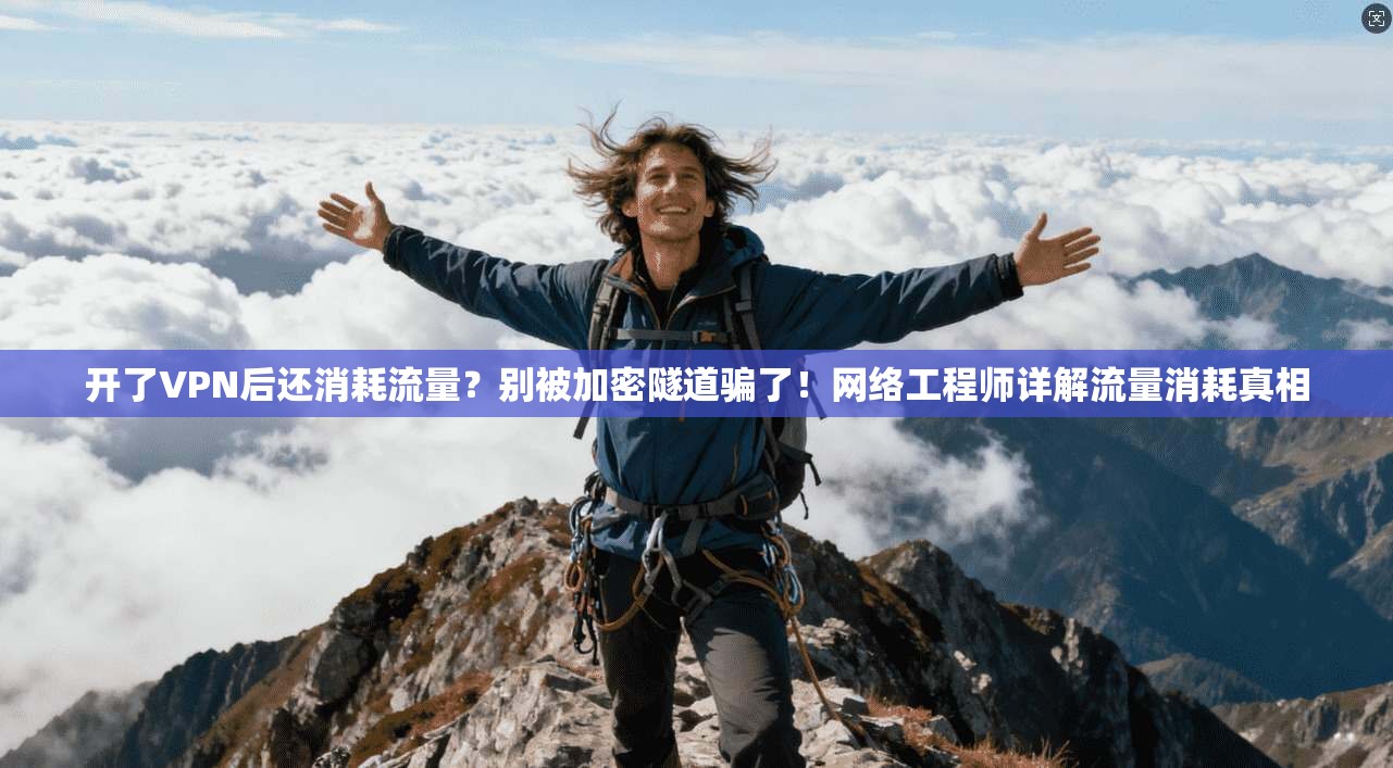 开了VPN后还消耗流量?别被加密隧道骗了!网络工程师详解流量消耗真相 开了VPN后还消耗流量?别被加密隧道骗了!网络工程师详解流量消耗真相