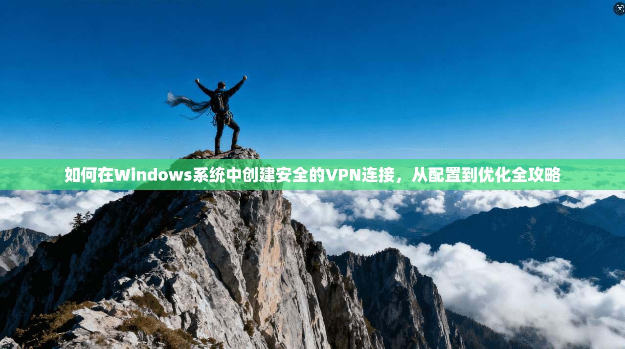 如何在Windows系统中创建安全的VPN连接，从配置到优化全攻略