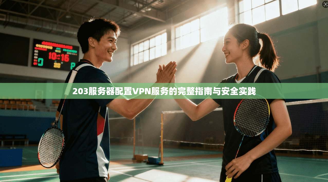 203服务器配置VPN服务的完整指南与安全实践 203服务器配置VPN服务的完整指南与安全实践