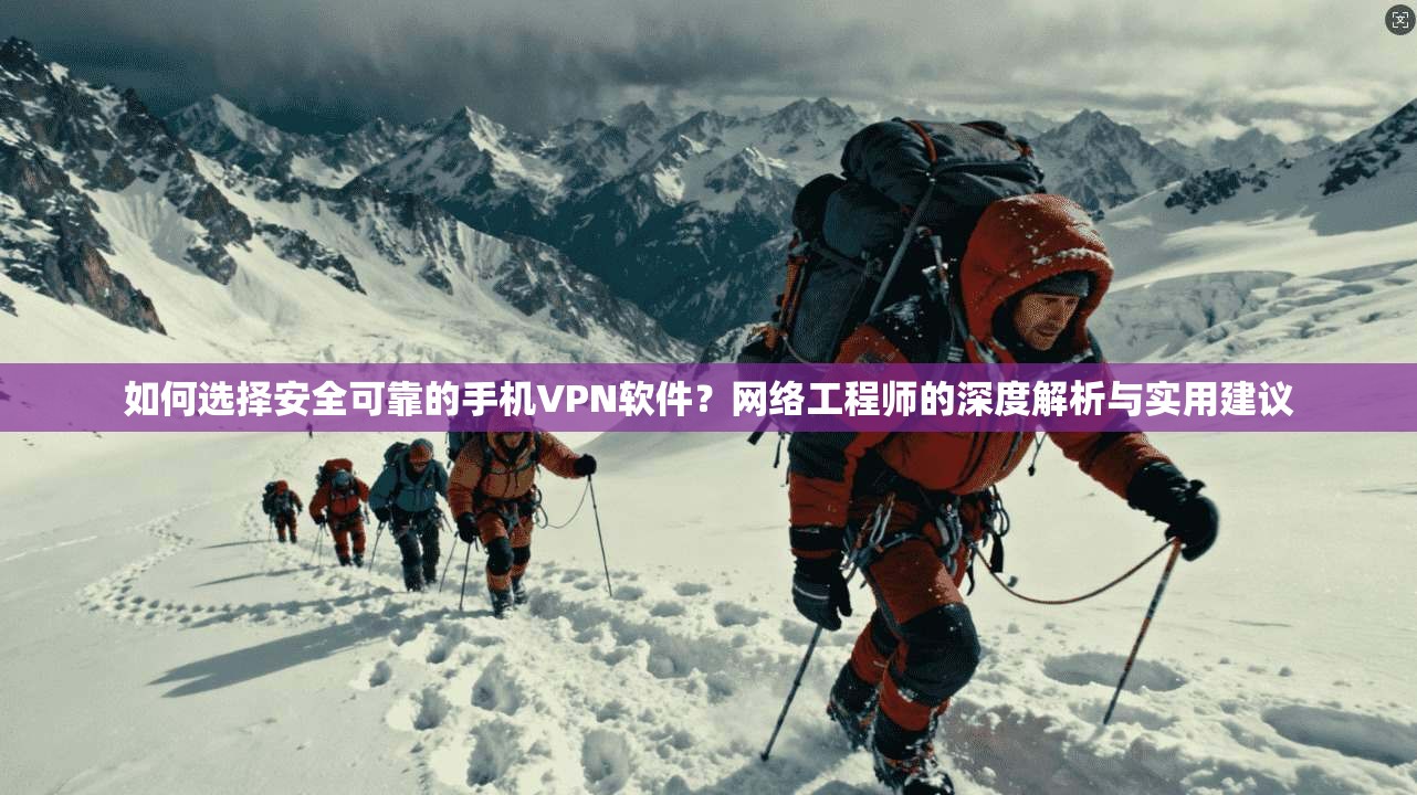 如何选择安全可靠的手机VPN软件？网络工程师的深度解析与实用建议