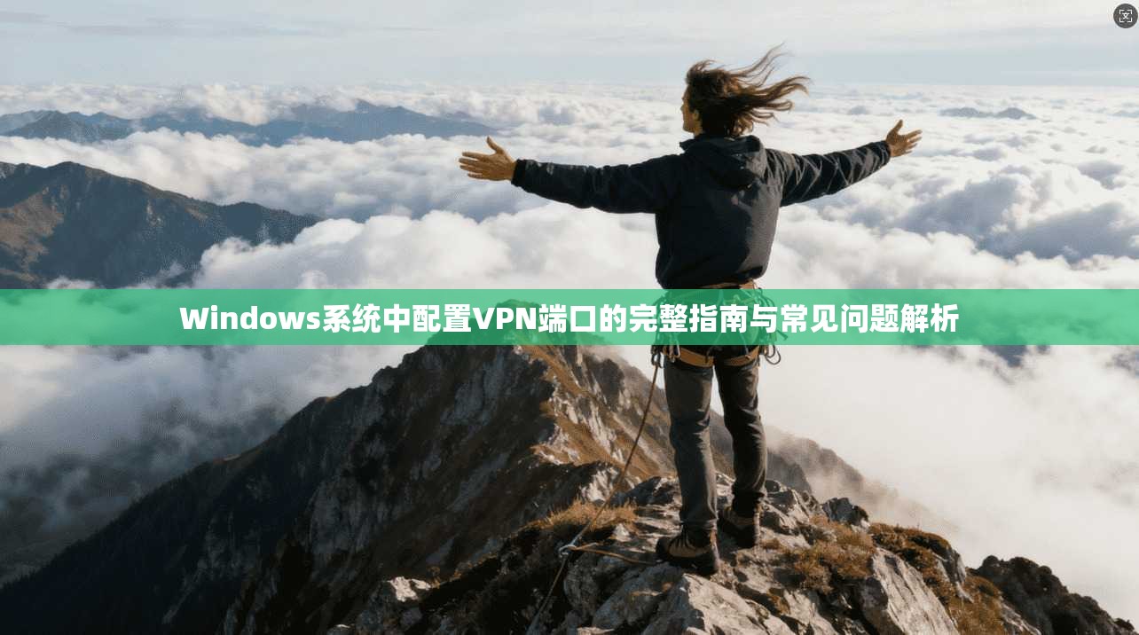 Windows系统中配置VPN端口的完整指南与常见问题解析