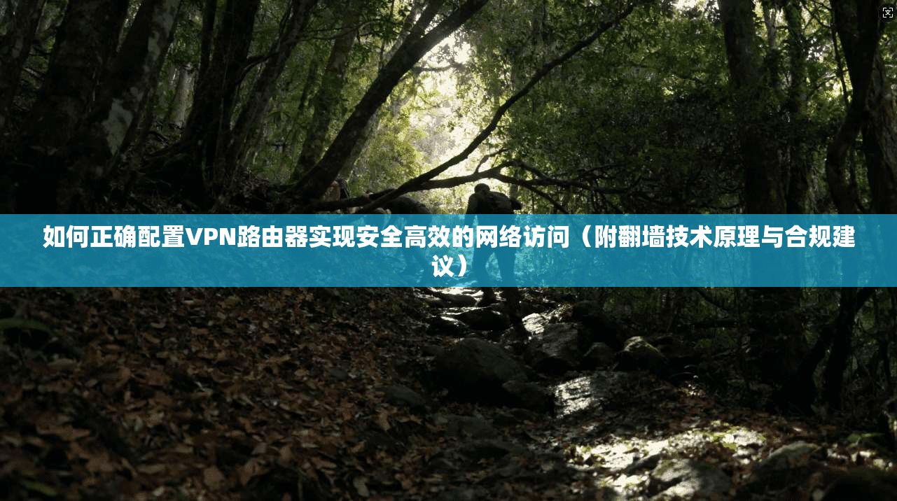 如何正确配置VPN路由器实现安全高效的网络访问（附翻墙技术原理与合规建议）