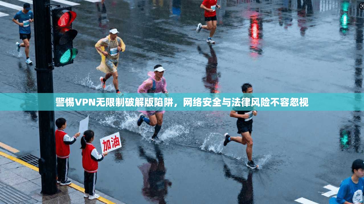 警惕VPN无限制破解版陷阱，网络安全与法律风险不容忽视
