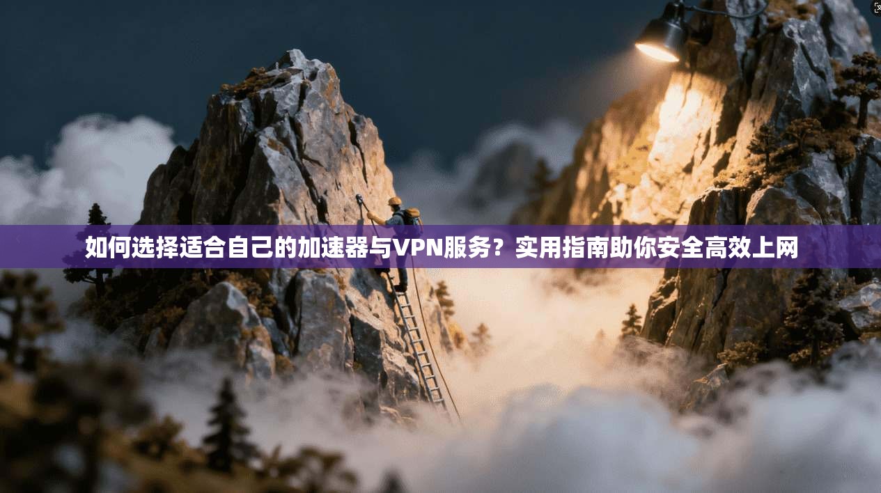 如何选择适合自己的加速器与VPN服务？实用指南助你安全高效上网