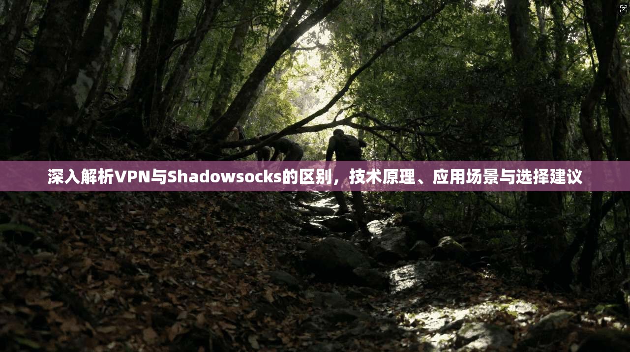 深入解析VPN与Shadowsocks的区别，技术原理、应用场景与选择建议