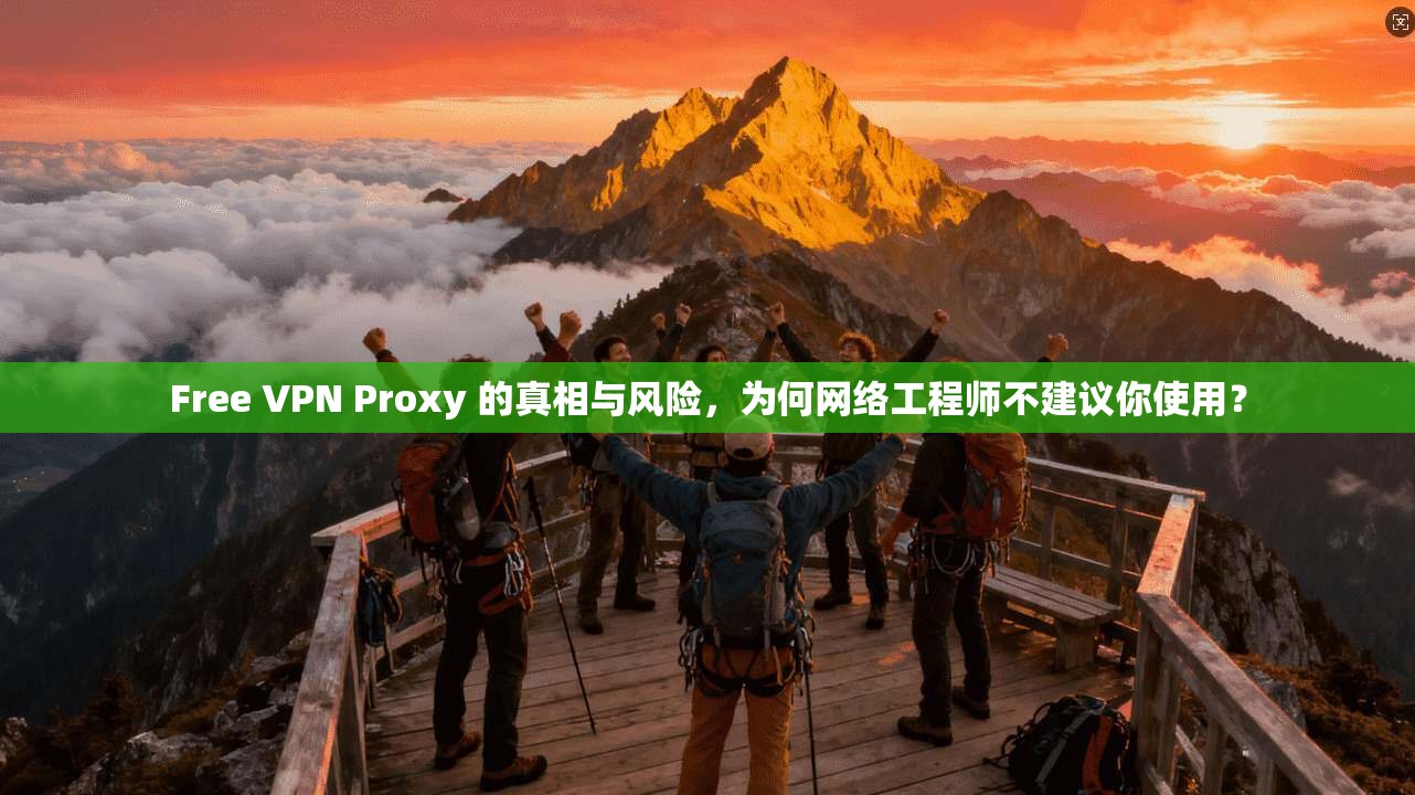 Free VPN Proxy 的真相与风险，为何网络工程师不建议你使用？
