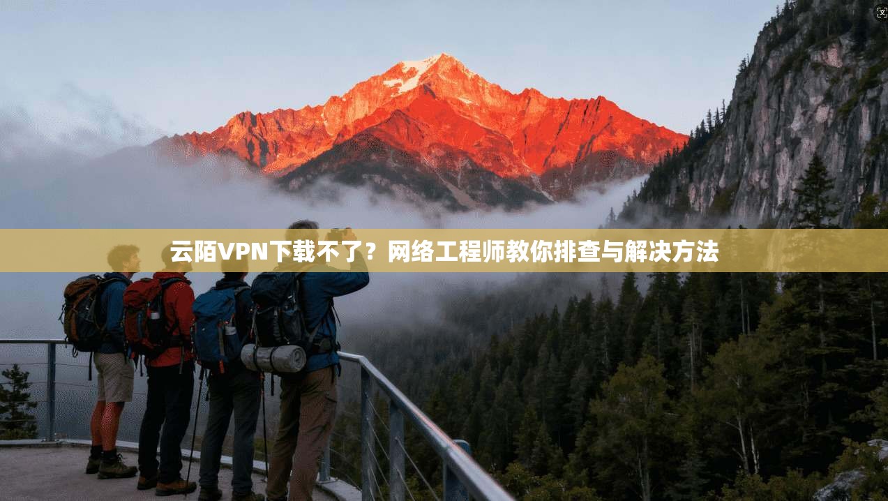 云陌VPN下载不了？网络工程师教你排查与解决方法