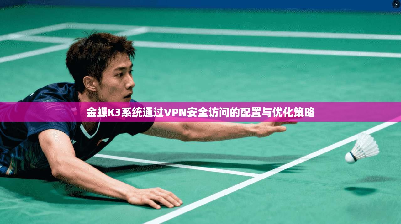 金蝶K3系统通过VPN安全访问的配置与优化策略