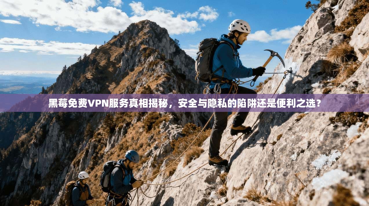 黑莓免费VPN服务真相揭秘，安全与隐私的陷阱还是便利之选？