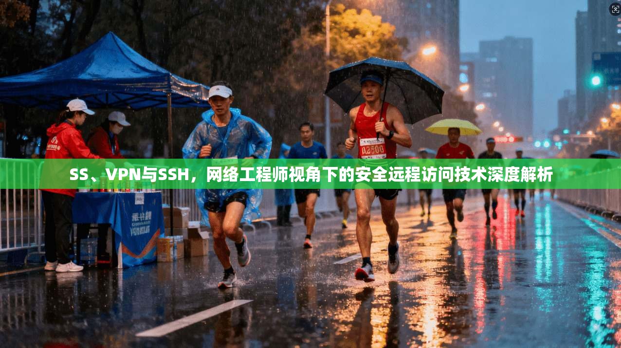 SS、VPN与SSH，网络工程师视角下的安全远程访问技术深度解析