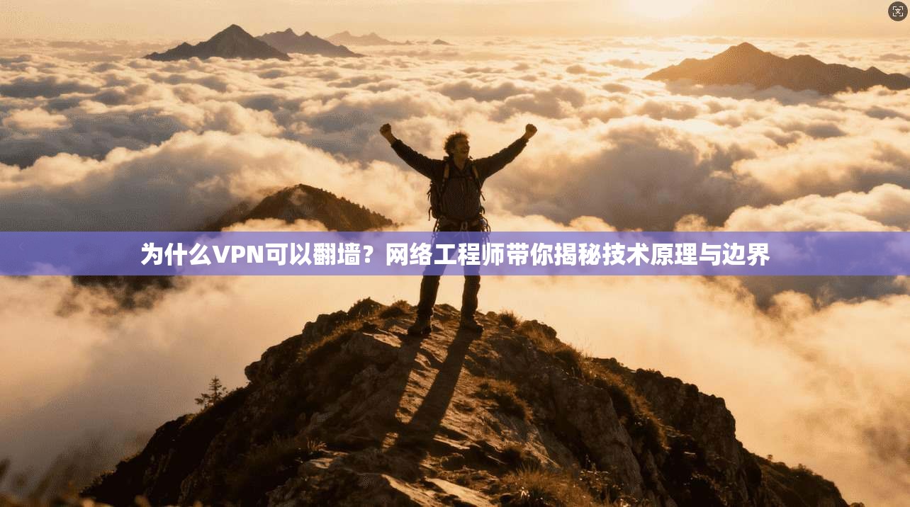 为什么VPN可以翻墙？网络工程师带你揭秘技术原理与边界