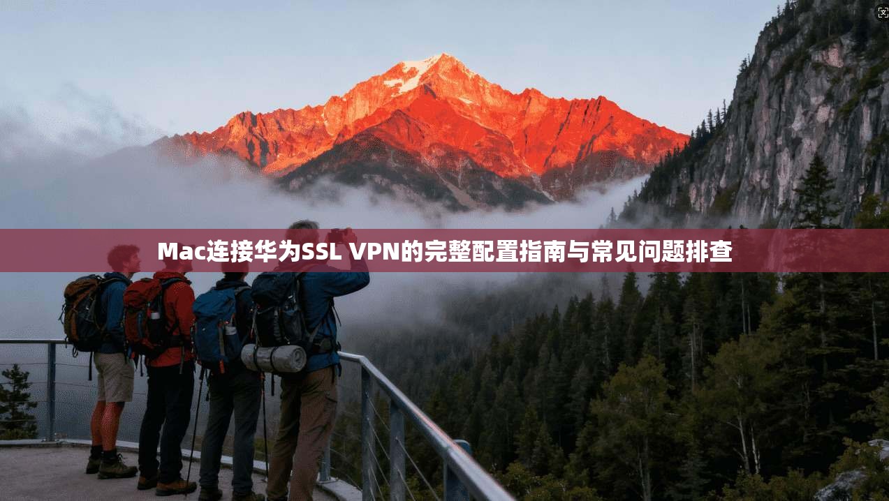 Mac连接华为SSL VPN的完整配置指南与常见问题排查