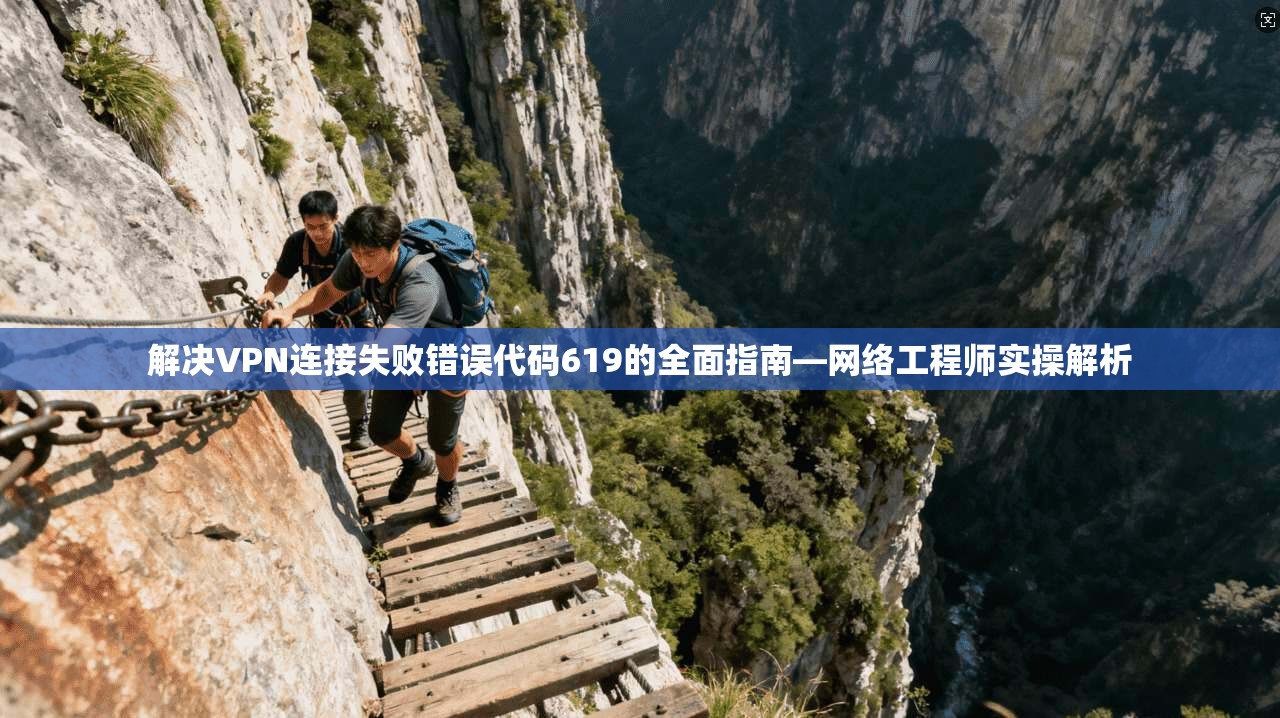 解决VPN连接失败错误代码619的全面指南—网络工程师实操解析