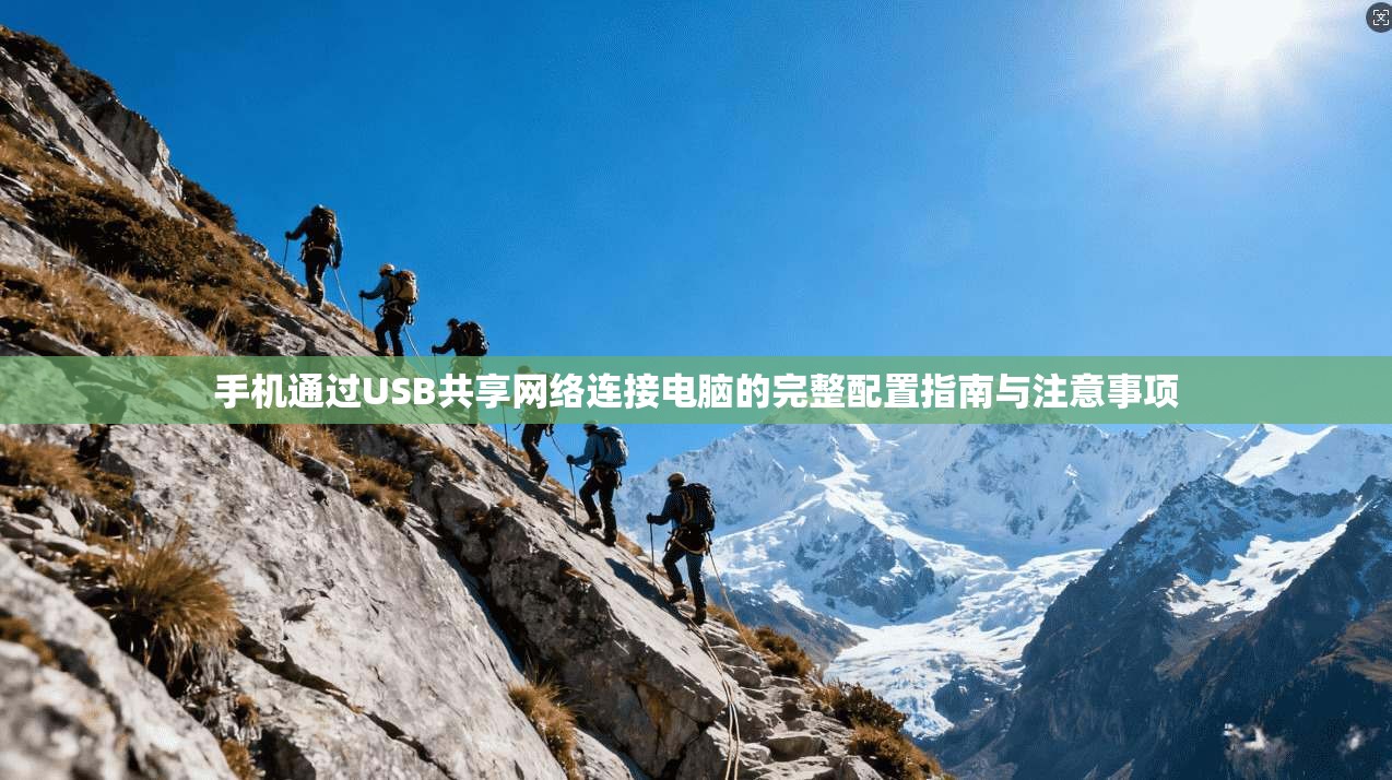 手机通过USB共享网络连接电脑的完整配置指南与注意事项