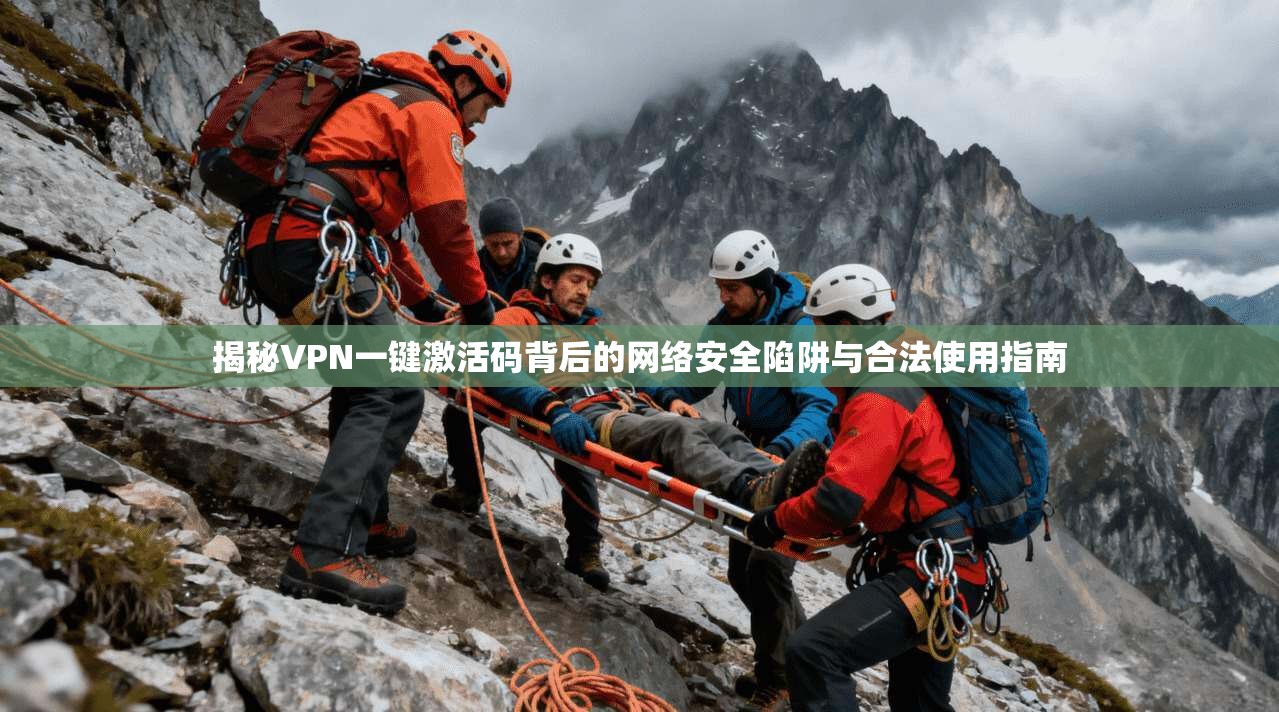 揭秘VPN一键激活码背后的网络安全陷阱与合法使用指南
