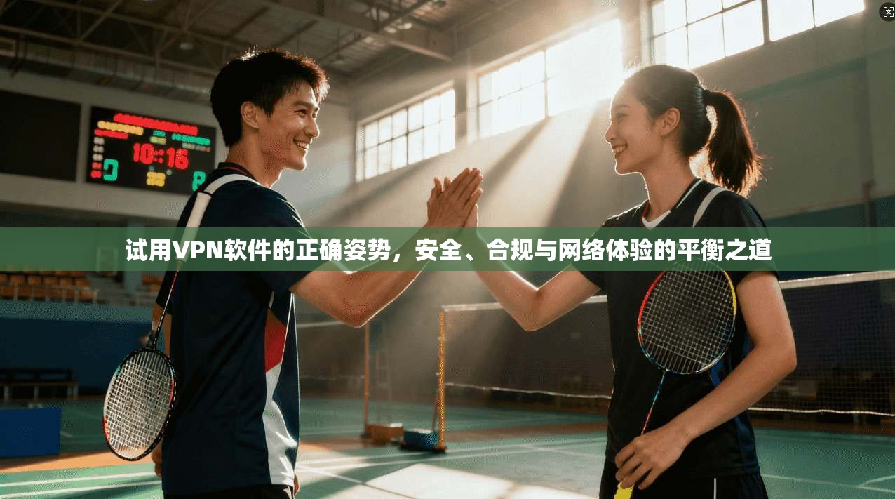 试用VPN软件的正确姿势，安全、合规与网络体验的平衡之道