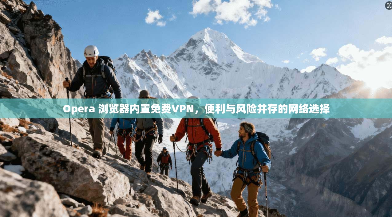 Opera 浏览器内置免费VPN，便利与风险并存的网络选择