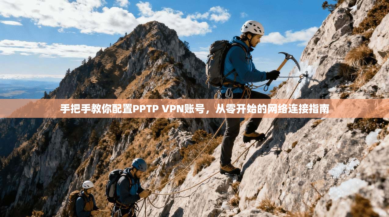 手把手教你配置PPTP VPN账号，从零开始的网络连接指南