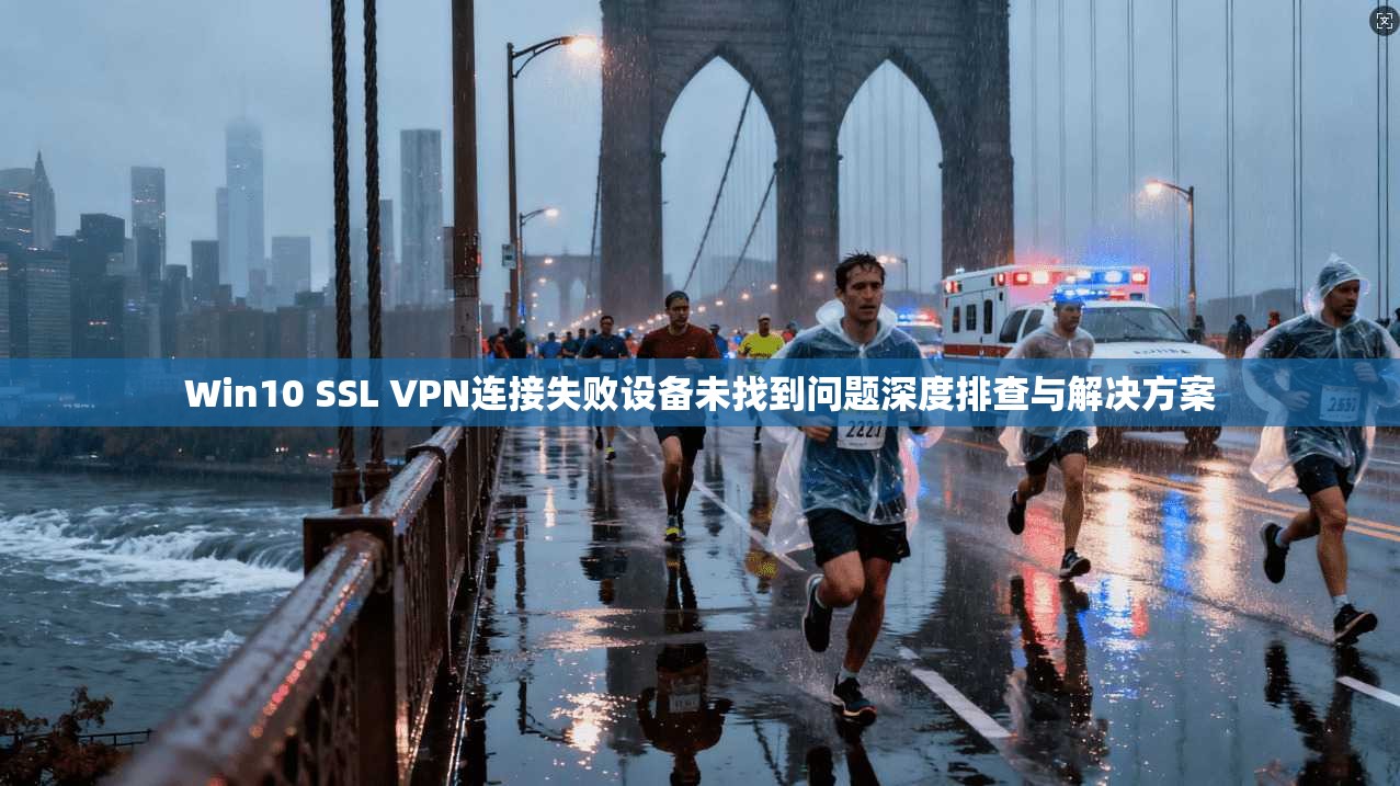 Win10 SSL VPN连接失败设备未找到问题深度排查与解决方案
