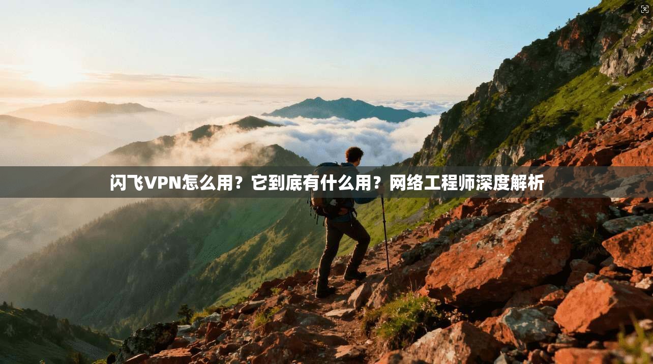 闪飞VPN怎么用？它到底有什么用？网络工程师深度解析