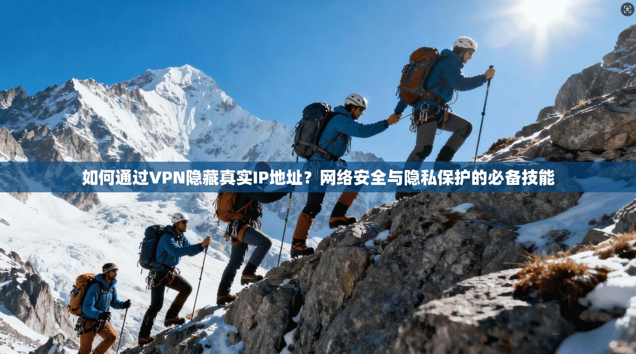 如何通过VPN隐藏真实IP地址？网络安全与隐私保护的必备技能