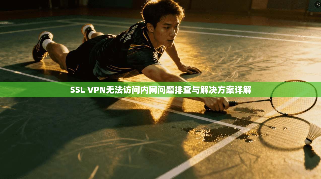 SSL VPN无法访问内网问题排查与解决方案详解