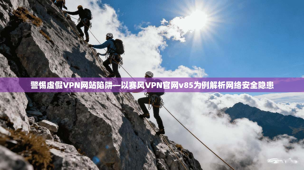 警惕虚假VPN网站陷阱—以赛风VPN官网v85为例解析网络安全隐患