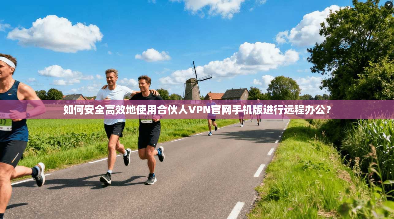 如何安全高效地使用合伙人VPN官网手机版进行远程办公？
