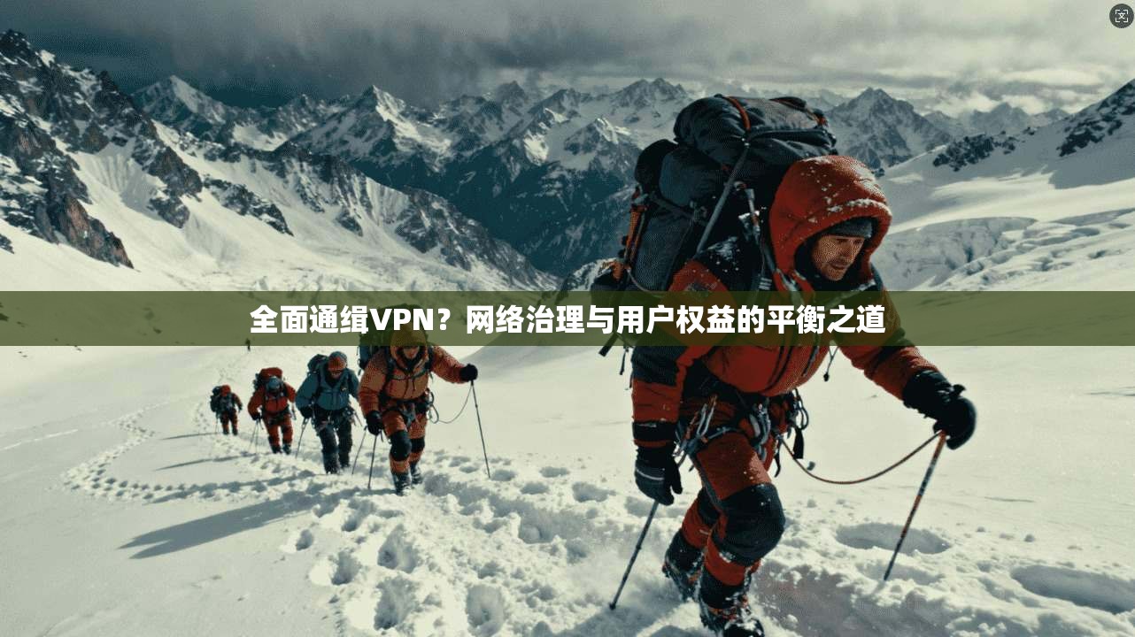 全面通缉VPN？网络治理与用户权益的平衡之道