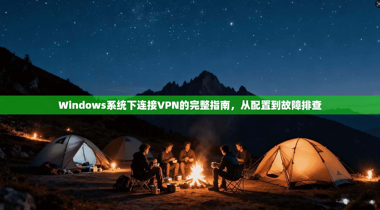 Windows系统下连接VPN的完整指南，从配置到故障排查