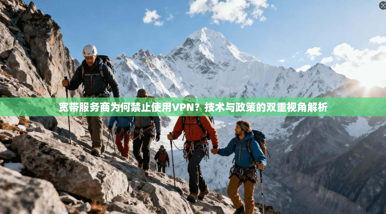 宽带服务商为何禁止使用VPN？技术与政策的双重视角解析
