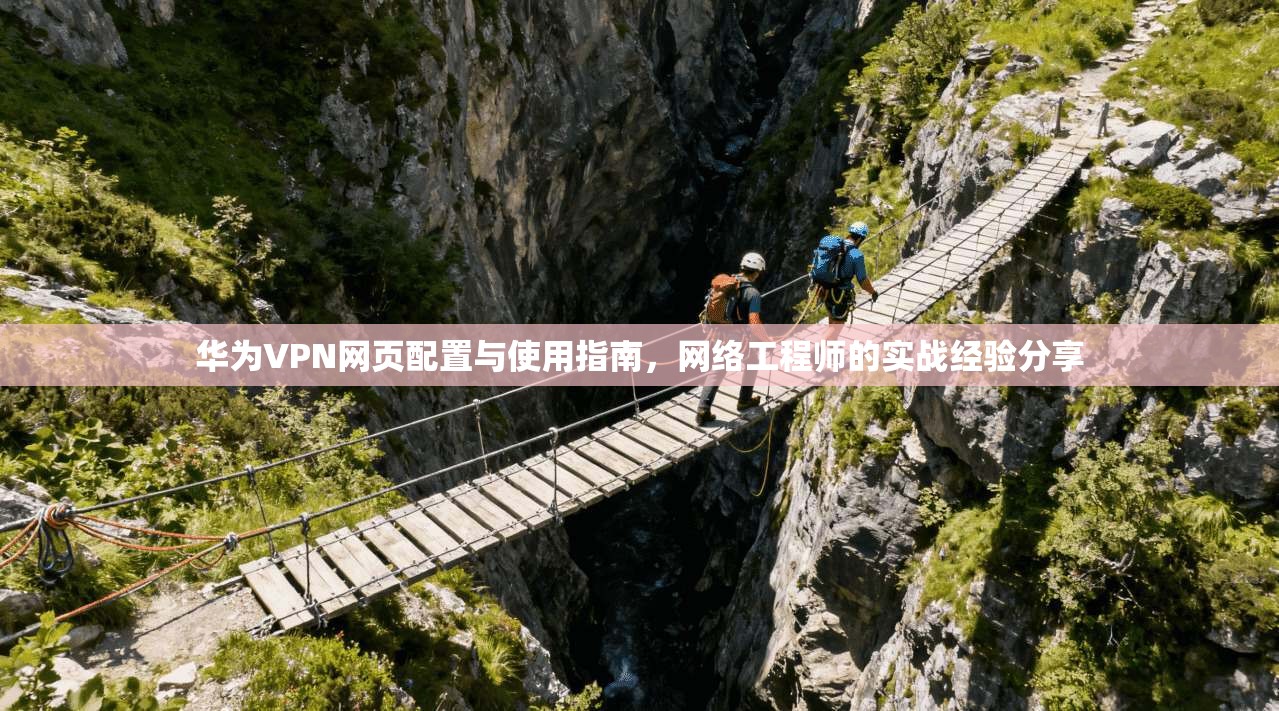 华为VPN网页配置与使用指南，网络工程师的实战经验分享