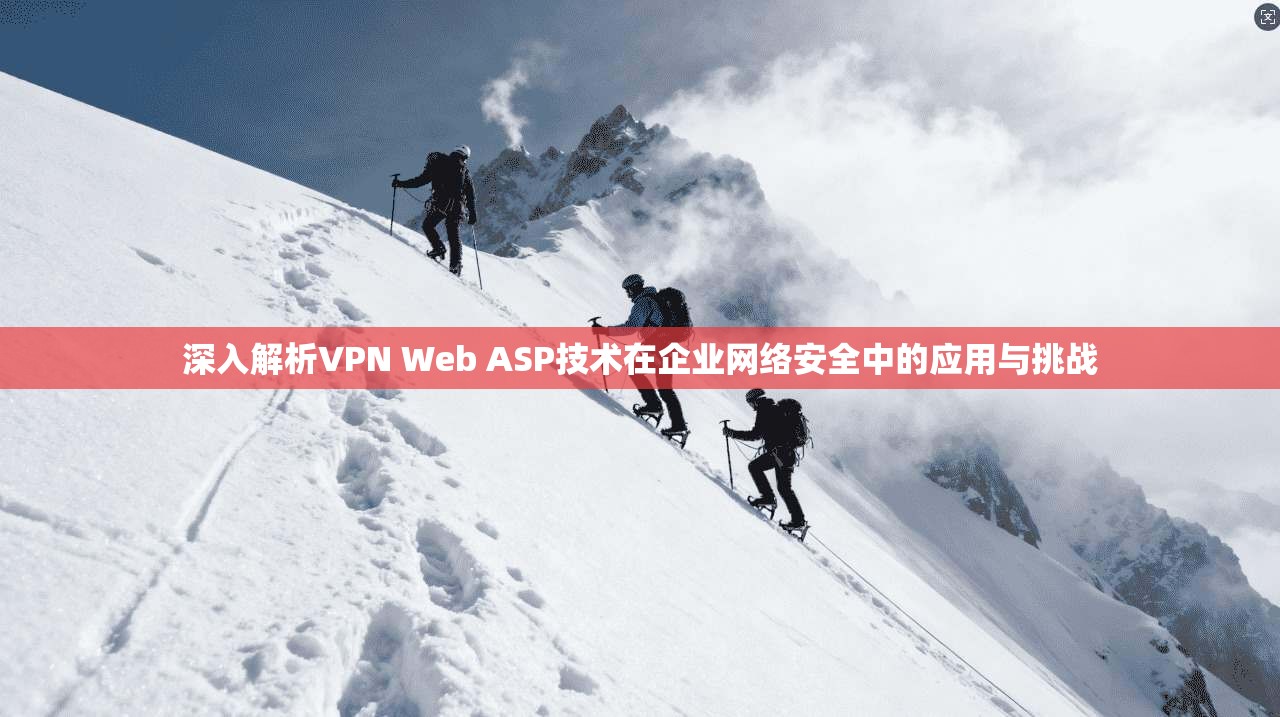 深入解析VPN Web ASP技术在企业网络安全中的应用与挑战