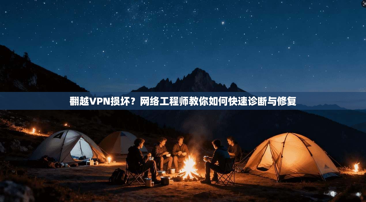 翻越VPN损坏？网络工程师教你如何快速诊断与修复