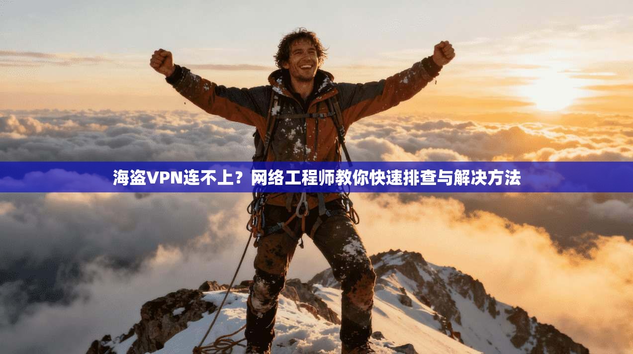 海盗VPN连不上？网络工程师教你快速排查与解决方法