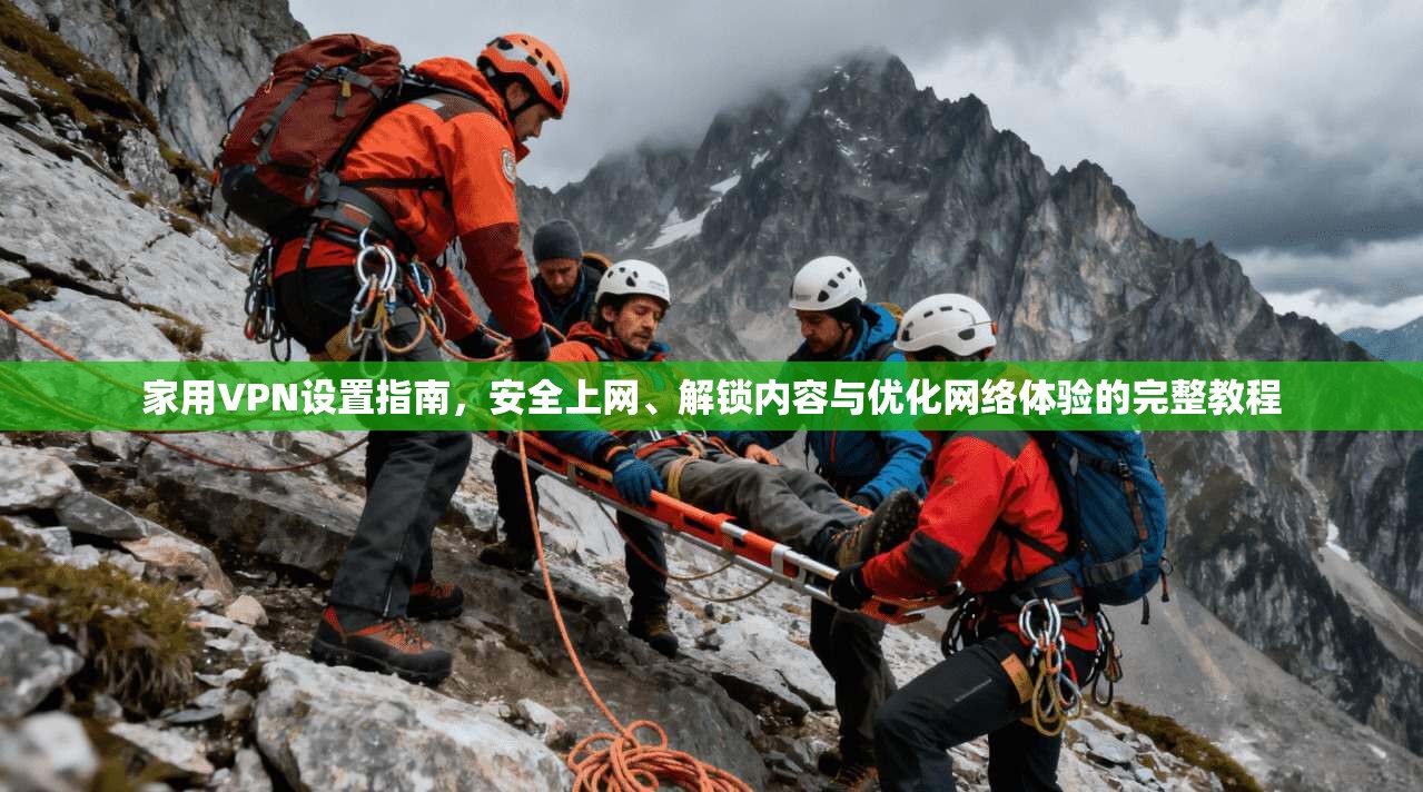 家用VPN设置指南，安全上网、解锁内容与优化网络体验的完整教程
