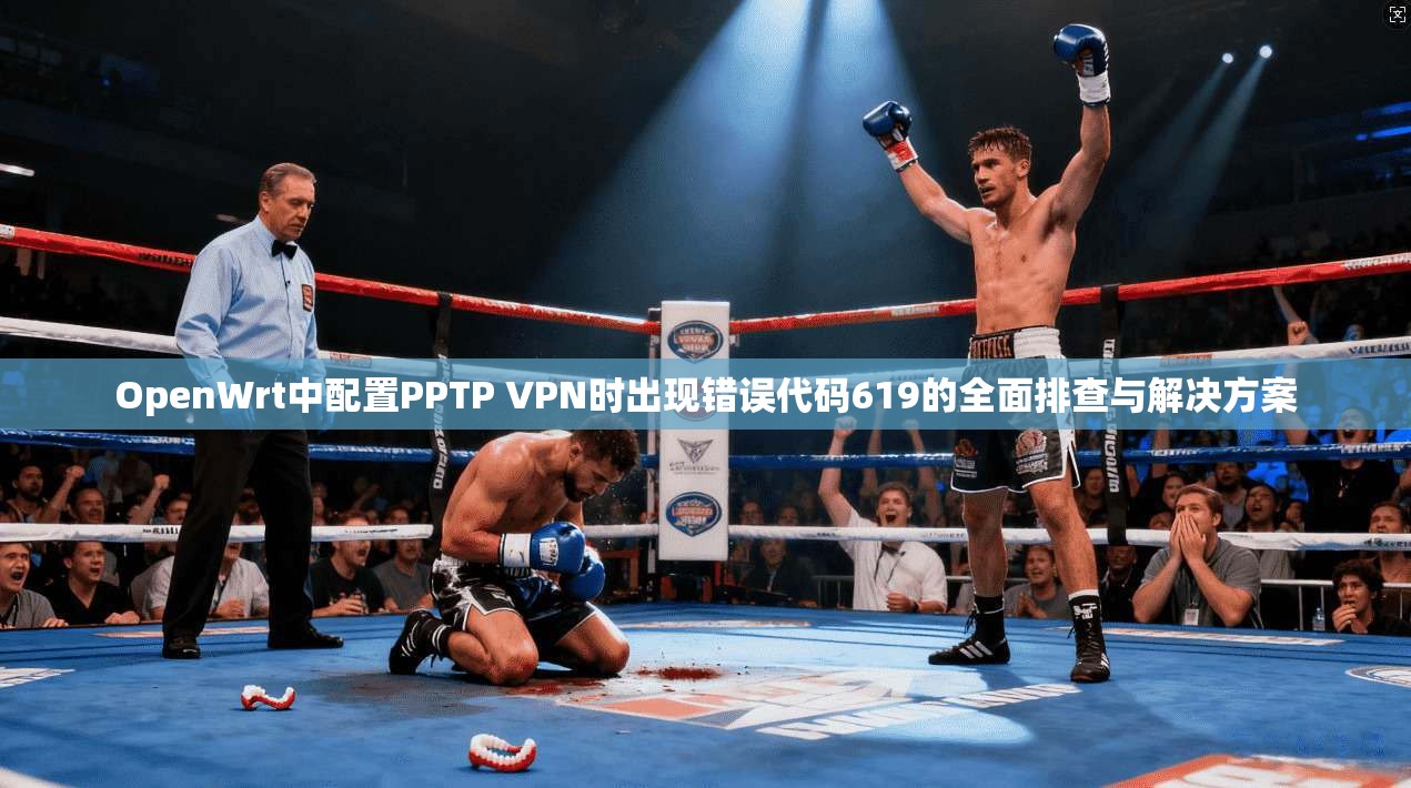OpenWrt中配置PPTP VPN时出现错误代码619的全面排查与解决方案