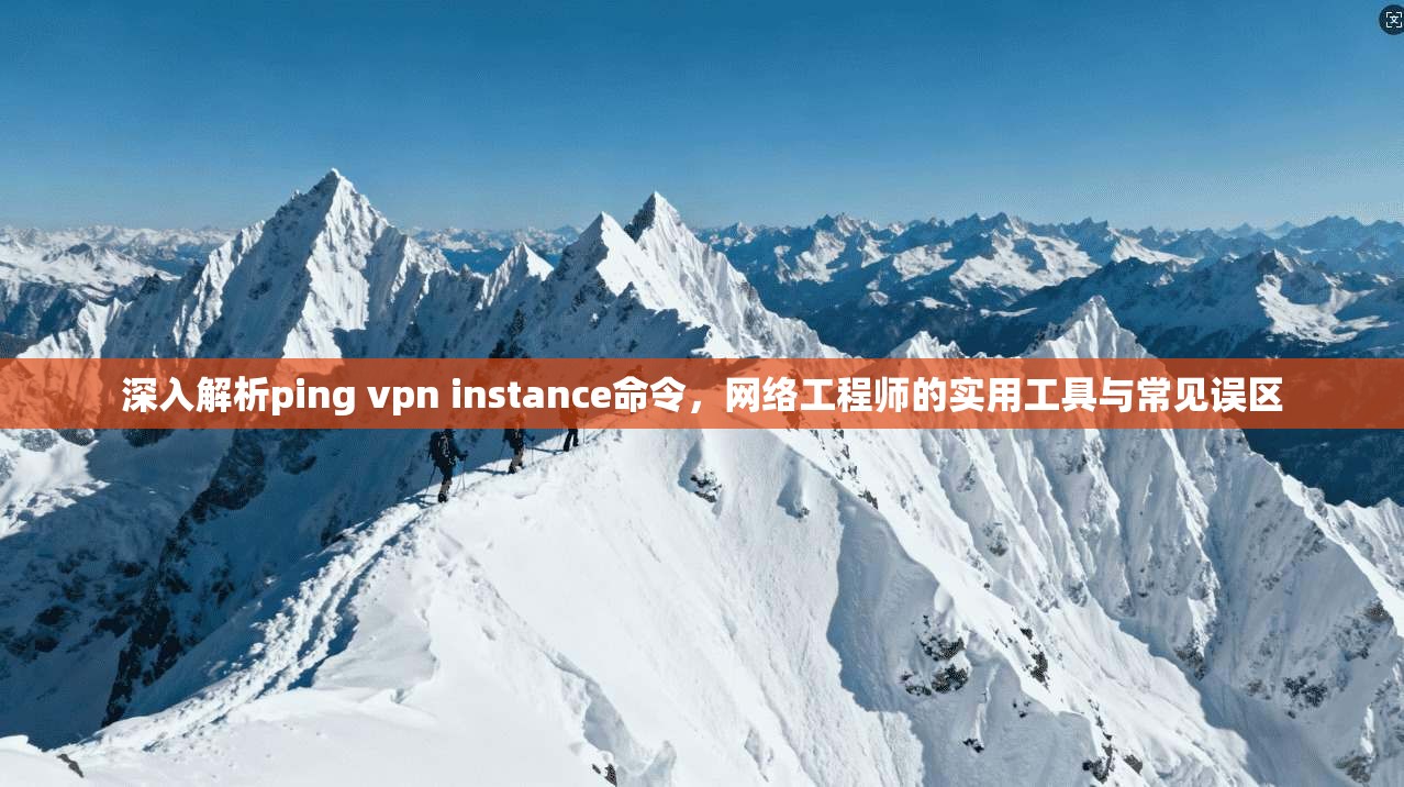深入解析ping vpn instance命令，网络工程师的实用工具与常见误区
