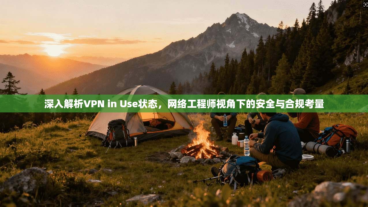深入解析VPN in Use状态，网络工程师视角下的安全与合规考量