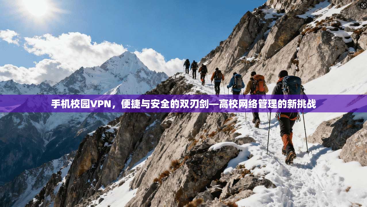 手机校园VPN，便捷与安全的双刃剑—高校网络管理的新挑战