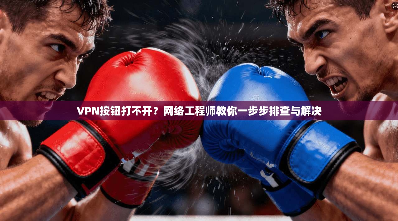 VPN按钮打不开?网络工程师教你一步步排查与解决 VPN按钮打不开?网络工程师教你一步步排查与解决