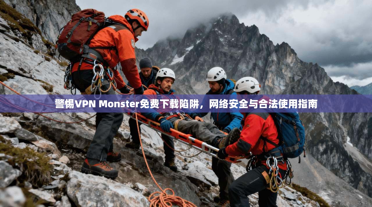 警惕VPN Monster免费下载陷阱,网络安全与合法使用指南