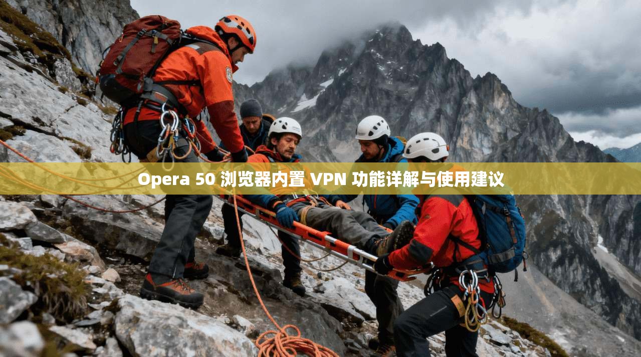 Opera 50 浏览器内置 VPN 功能详解与使用建议