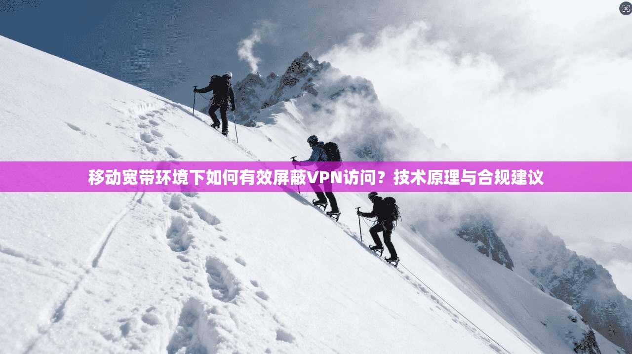 移动宽带环境下如何有效屏蔽VPN访问？技术原理与合规建议