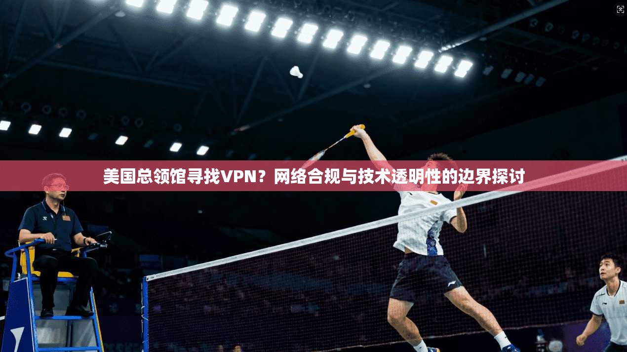 美国总领馆寻找VPN?网络合规与技术透明性的边界探讨